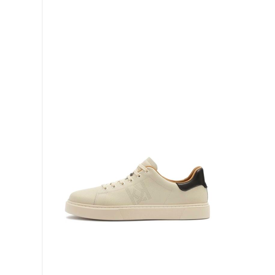 Kazar Kazar Sneakers laag donkerbruin / offwhite -