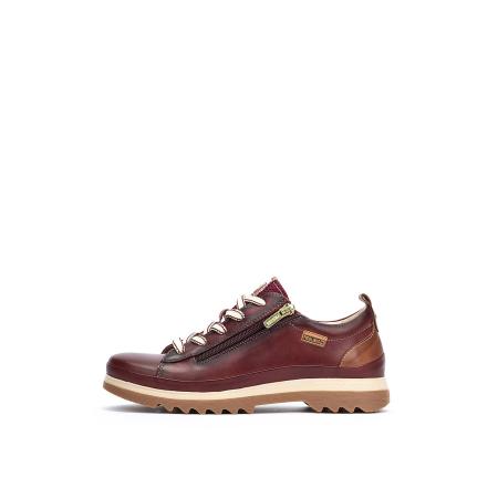 Pikolinos PIKOLINOS Sneakers laag Vigo cognac / rood