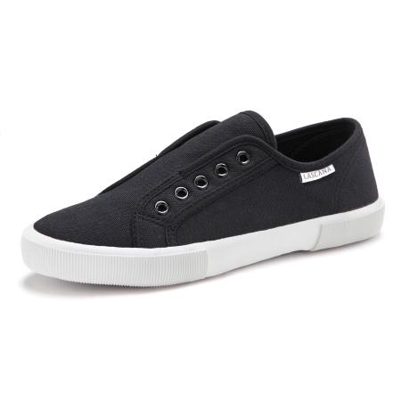 Lascana LASCANA Slip-on zwart