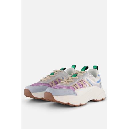 POSH by Poelman Sneakers blauw Textiel