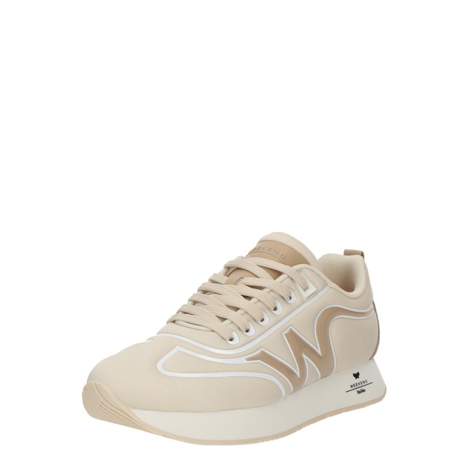 Weekend Max Mara Weekend Max Mara Sneakers laag Rarohf karamel / wit / wolwit -