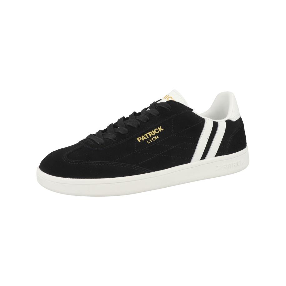 Patrick Sneakers laag Lyon goud / zwart / wit Zwart