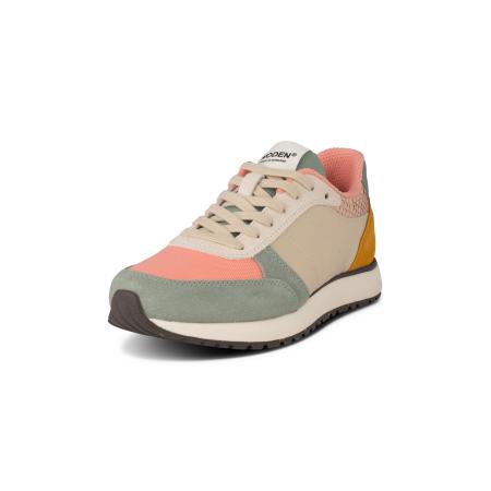 Woden WODEN Sneakers laag Ronja mintgroen / koraal / pink