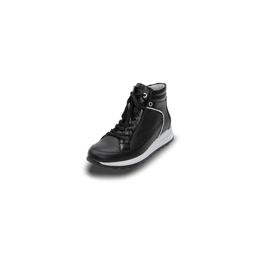 VITAFORM VITAFORM Sneakers hoog zwart / zilver -