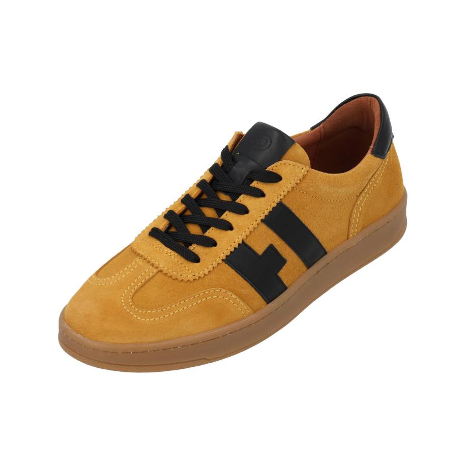 Palado Palado Sneakers laag Qidan safraan / zwart -