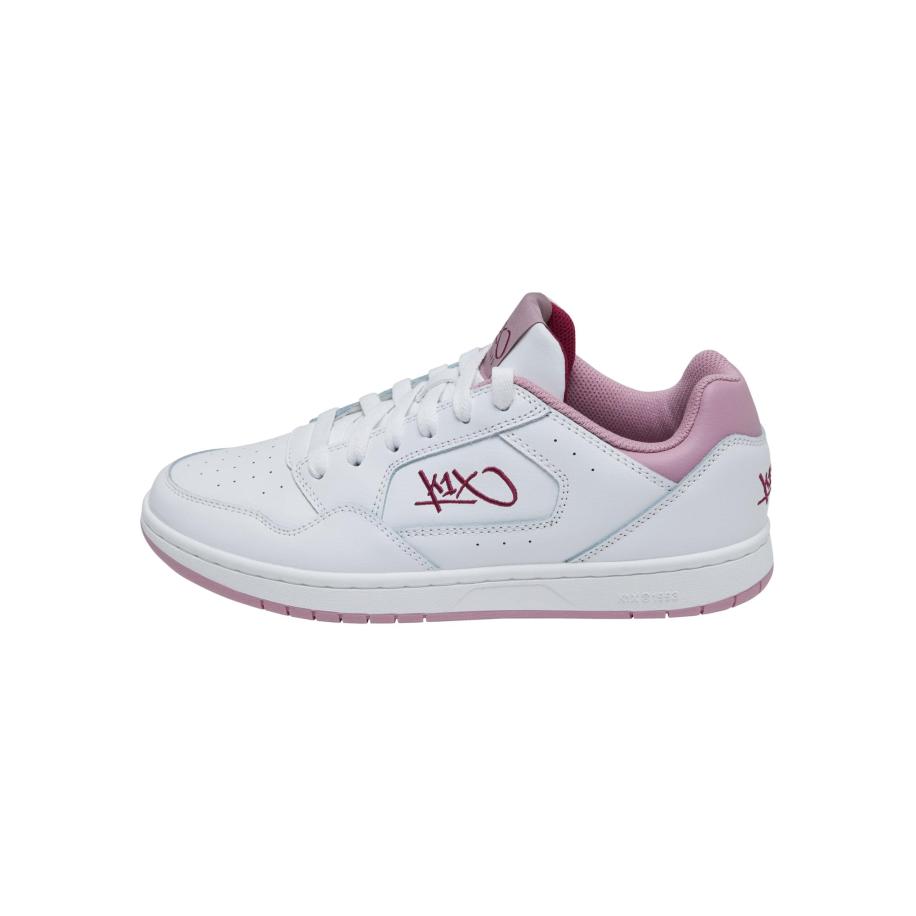 K1X Sneakers laag Sweep oudroze / karmijnrood / wit Wit