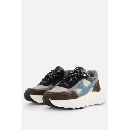 Muyters Sneakers blauw Leer