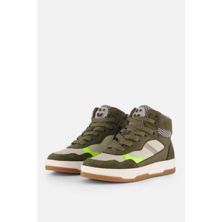 Muyters Sneakers groen Leer