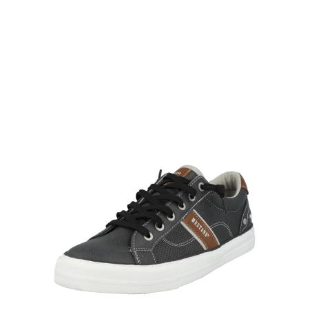 Mustang MUSTANG Sneakers laag bruin / antraciet / lichtgrijs