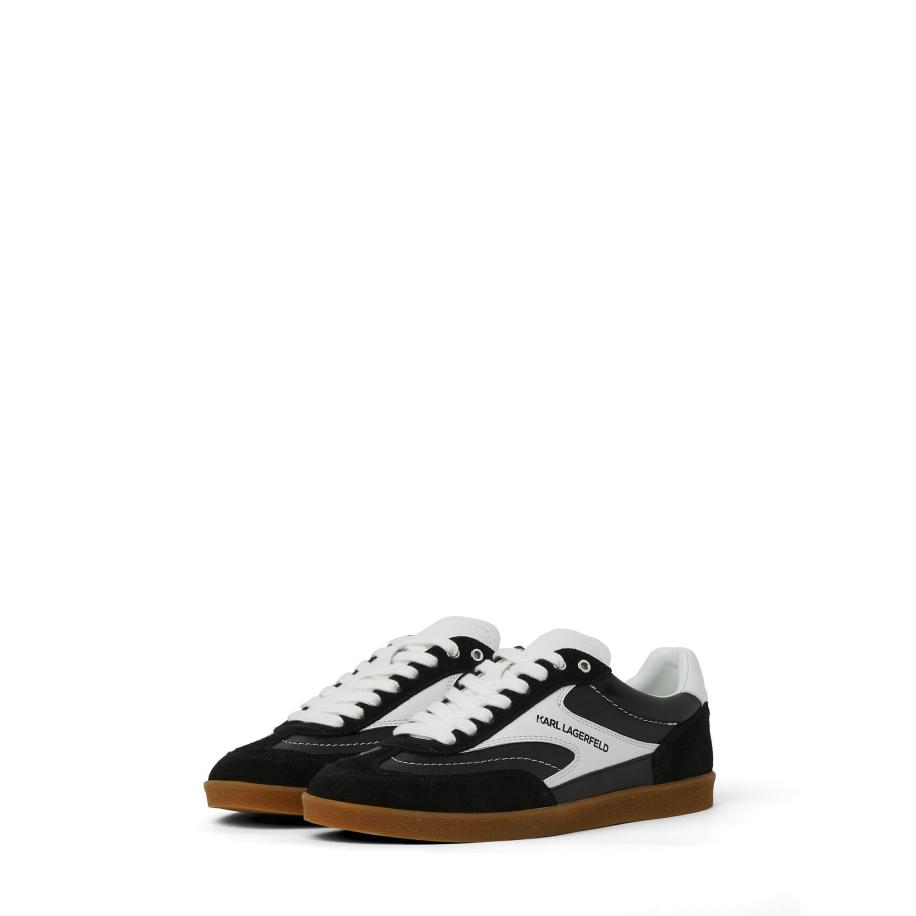Karl Lagerfeld Karl Lagerfeld Sneakers laag KANDIDATE NIEDRIGE SPITZEN-SNEAKERS zwart / wit -