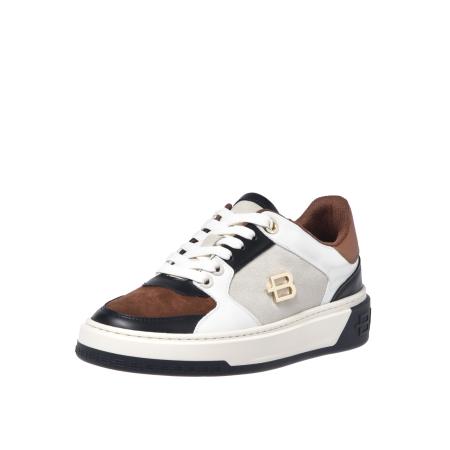 Baldinini BALDININI Sneakers laag bruin / lichtgrijs / wit