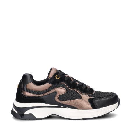 Mexx Portia Love lage sneakers Zwart 490908