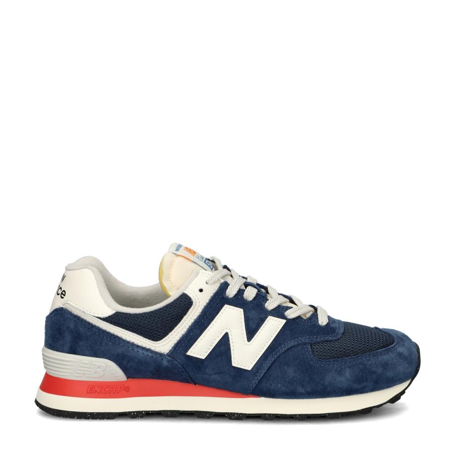 New Balance 574 lage sneakers Blauw 473370 Blauw