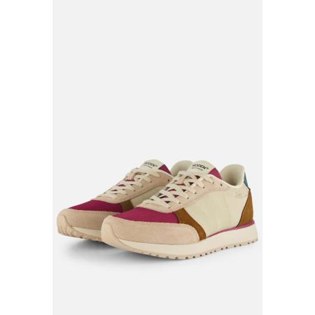 Woden Ronja Sneakers rood Textiel