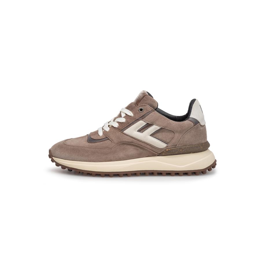 Floris van Bommel Floris van Bommel Sneakers laag Noppi 29 bruin / taupe / zwart / wit -