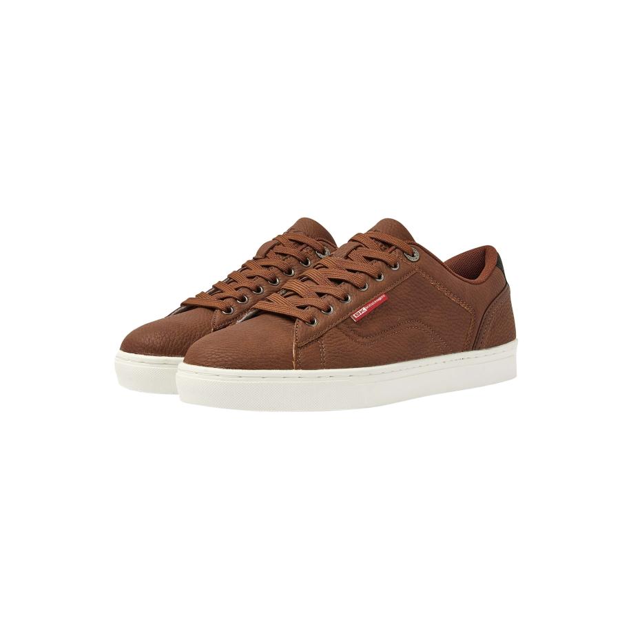 British Knights BRITISH KNIGHTS Sneakers laag DALE cognac / rood / wit -