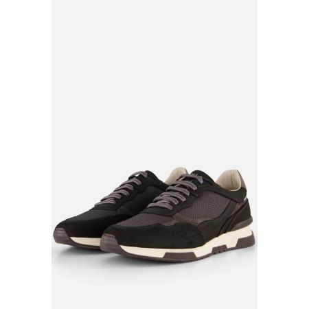 Van Lier Sneakers grijs Nubuck