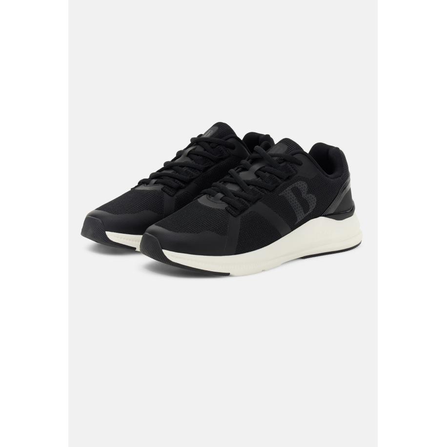 Boggi Milano Boggi Milano Sneakers laag grijs / zwart / wolwit -