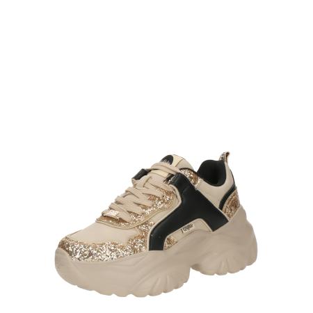 Buffalo BUFFALO Sneakers laag beige / goud / zwart