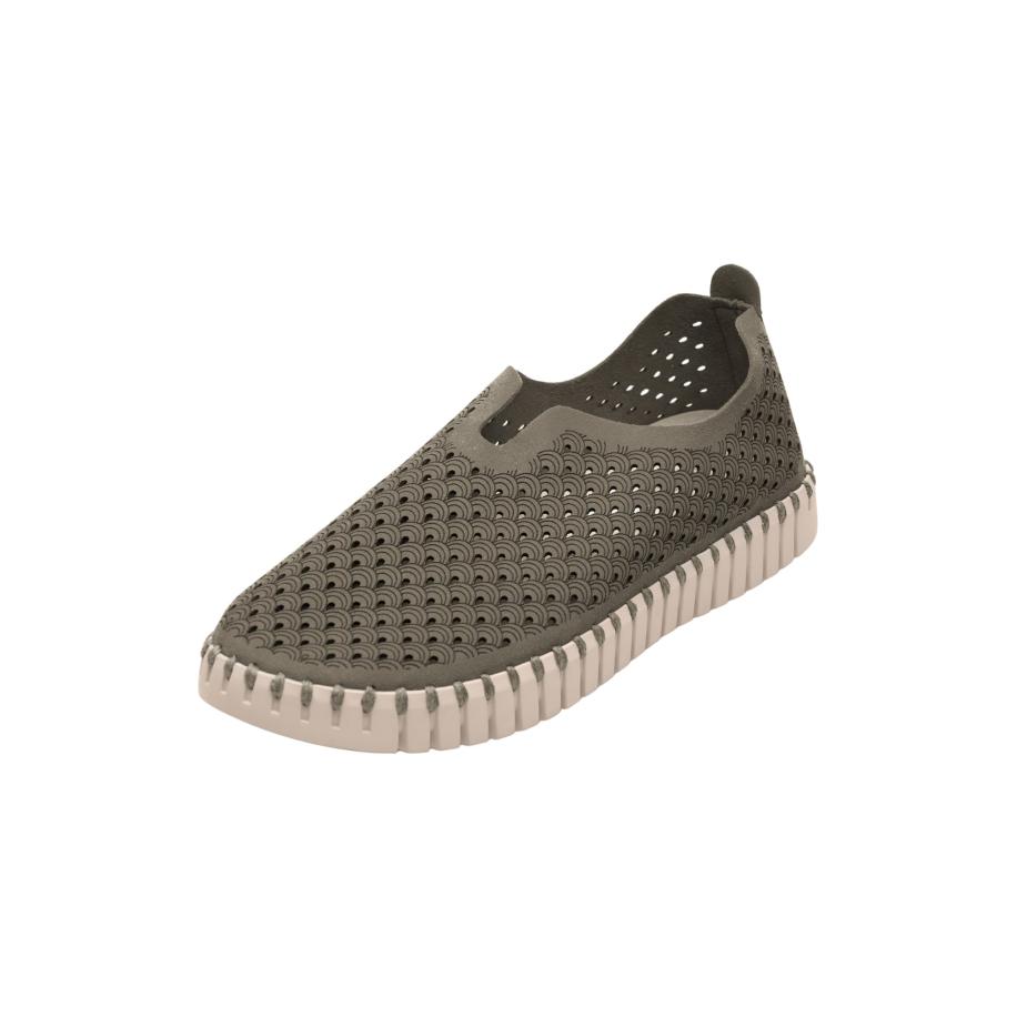 Ilse Jacobsen ILSE JACOBSEN Slip-on Tulip3275 ecru / groen -