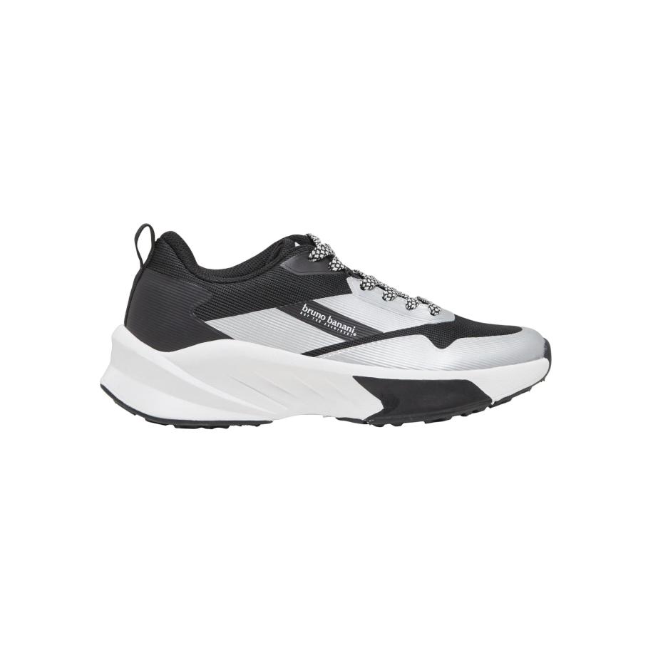 Bruno Banani Sneakers laag zwart / wit Zwart