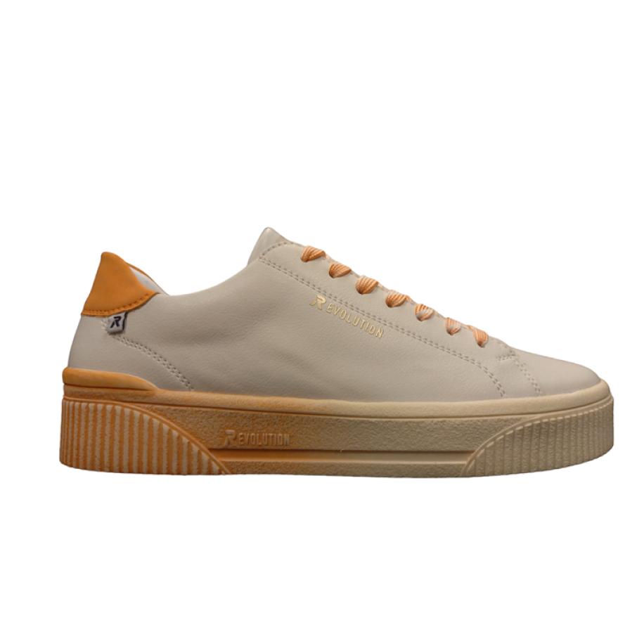 Rieker Sport Rieker Sport Sneakers laag abrikoos / pasteloranje / wit -