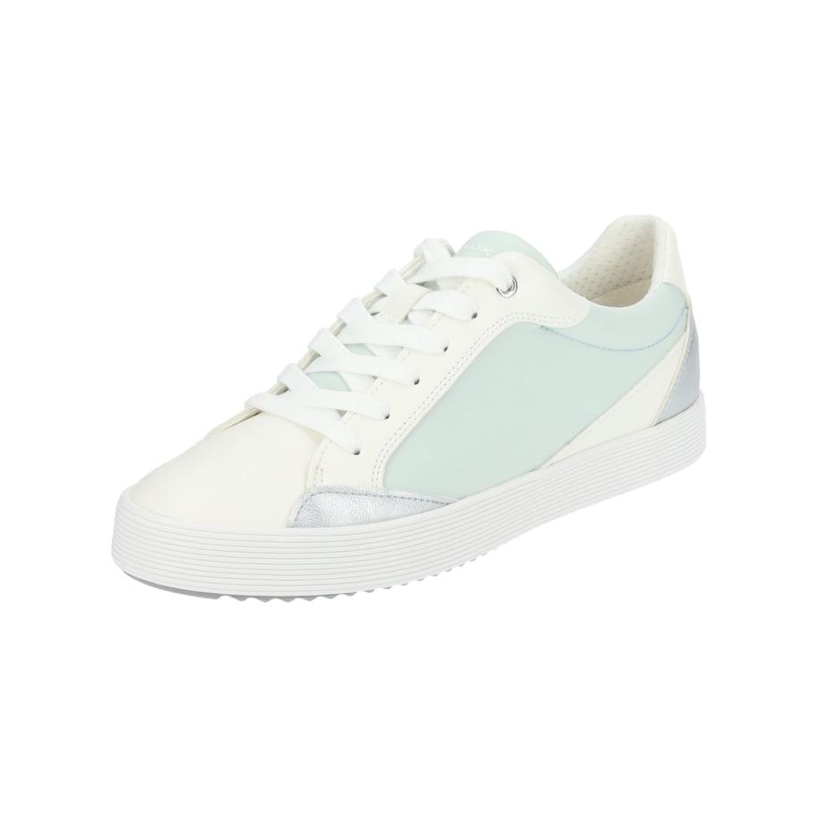 Geox GEOX Sneakers laag crème / mintgroen / zilver -