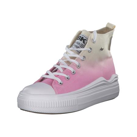 British Knights BRITISH KNIGHTS Sneakers hoog Kaya Flow beige / gemengde kleuren / pink