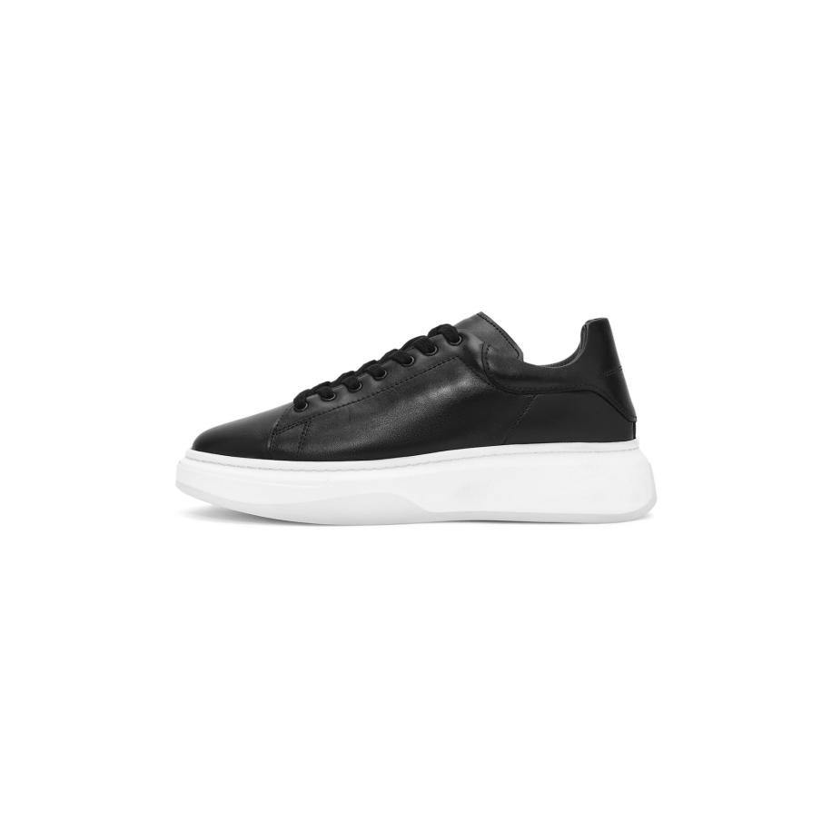 Derimod Derimod Sneakers laag zwart / wit -