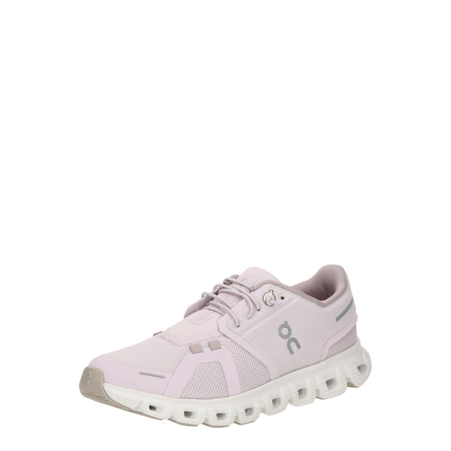 ON On Sneakers laag zilvergrijs / pastelroze -