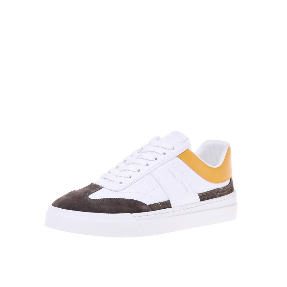 Baldinini BALDININI Sneakers laag bruin / geel / wit -