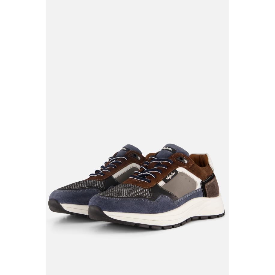 Monki Boxershort met opvouwbare tailleband in lichtroze streep Grijs