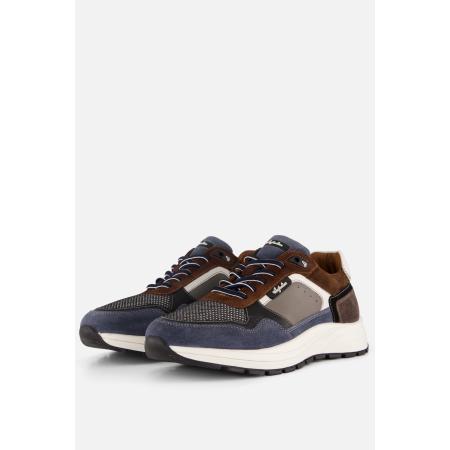 Monki Boxershort met opvouwbare tailleband in lichtroze streep