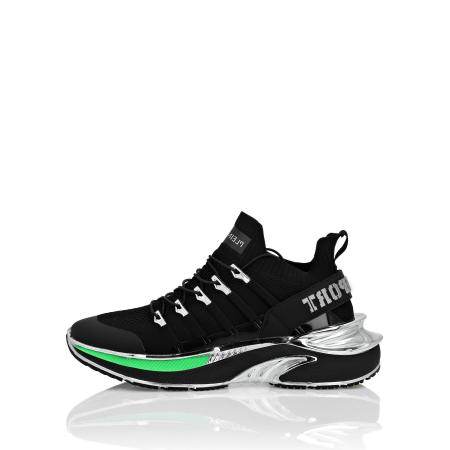 Plein Sport Plein Sport Sneakers laag Chrome Surfer groen / zwart