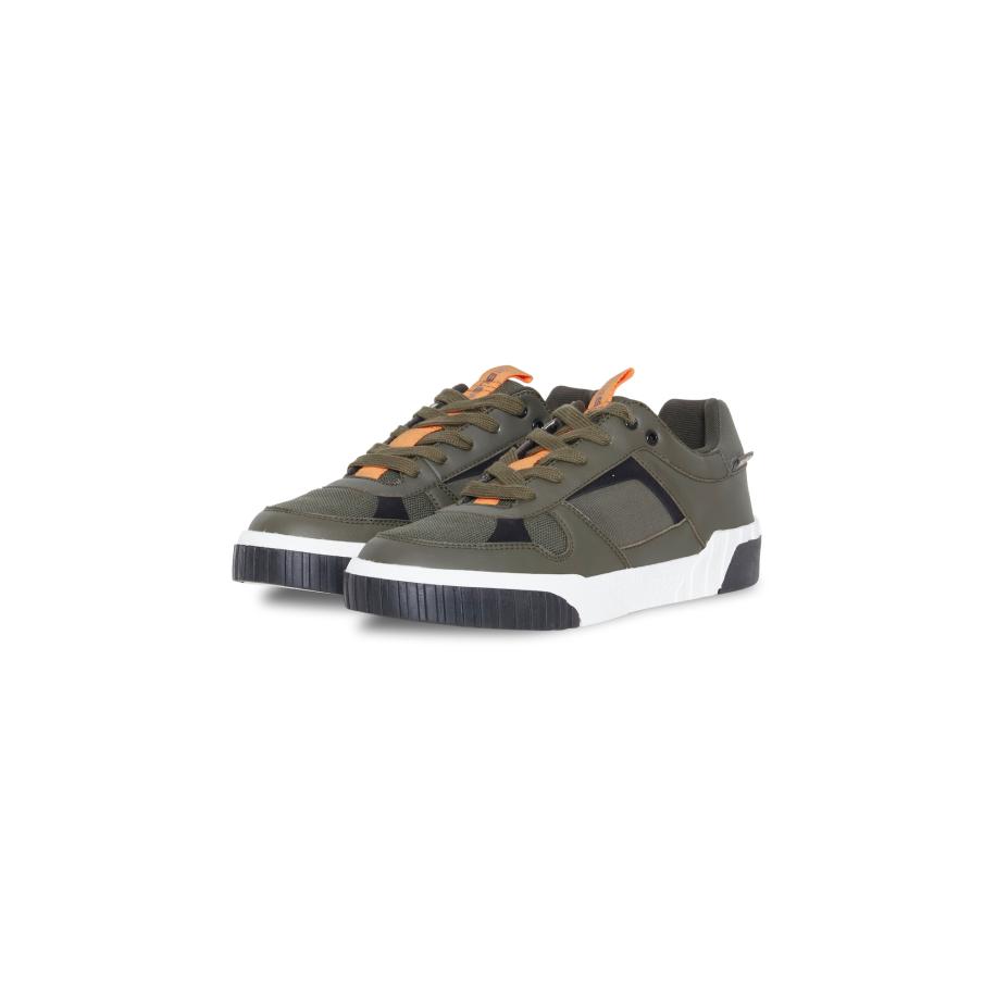 Blend BLEND Sneakers laag antraciet / oranje / zwart -