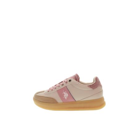 U.S. Polo Assn. U.S. POLO ASSN. Sneakers laag Campy beige / rosa / wit