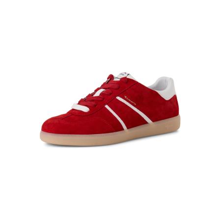 Tamaris Tamaris Sneakers laag donkerrood / wit