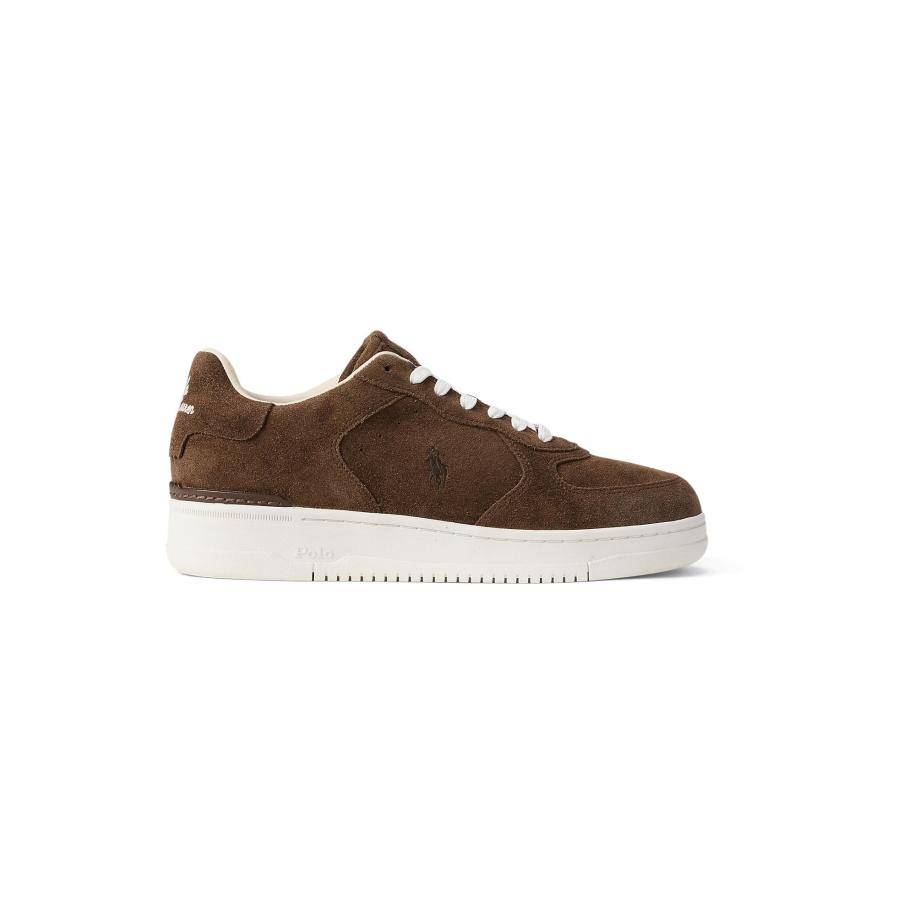 Polo Ralph Lauren Sneakers laag MASTERS CRT chocoladebruin Bruin