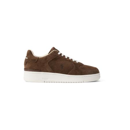 Polo Ralph Lauren Sneakers laag MASTERS CRT chocoladebruin