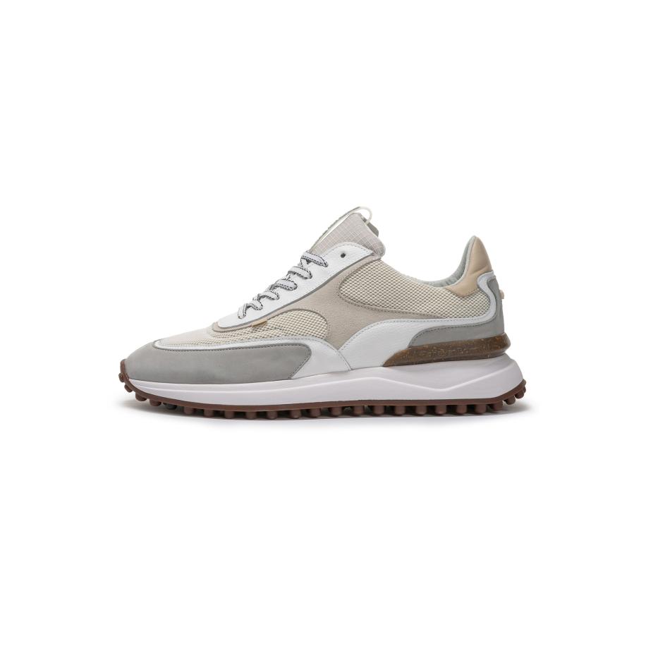 Floris van Bommel Sneakers laag Noppi 37 beige / nude / grijs / wit Wit