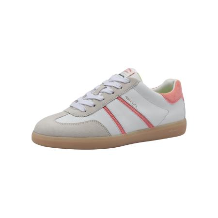 Tamaris Sneakers laag taupe / zalm roze / wit