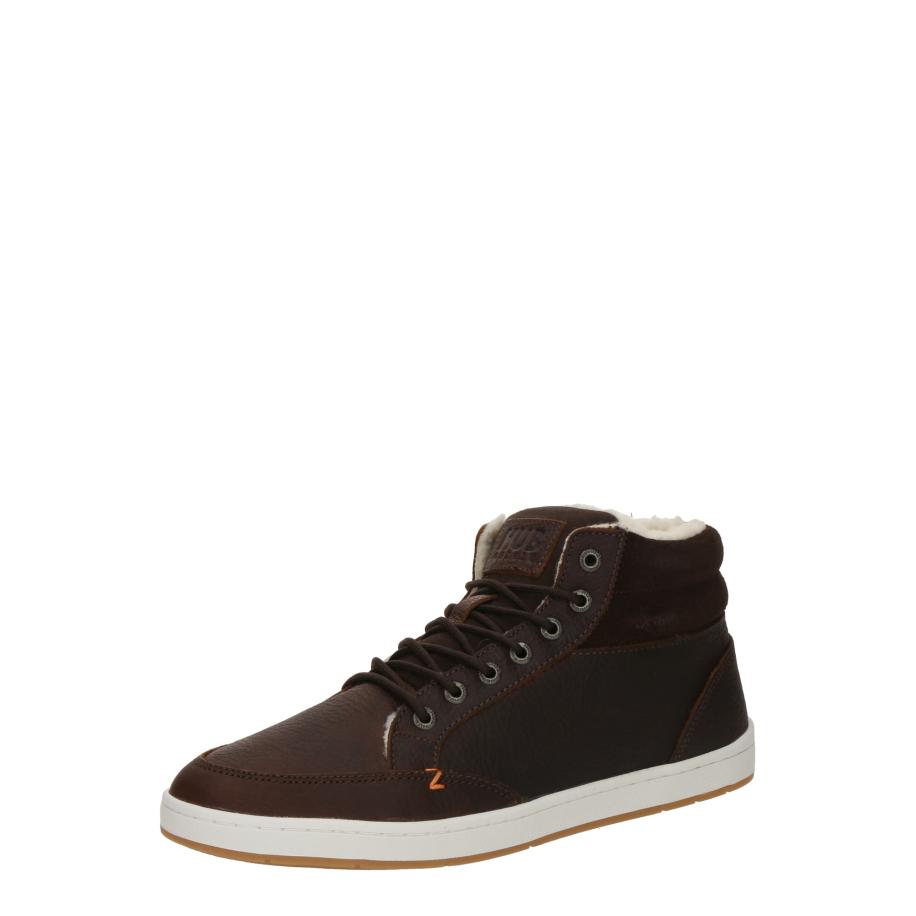 Hub HUB Sneakers hoog Mark L30 donkerbruin -