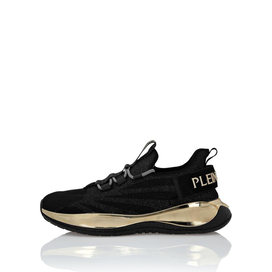 Plein Sport Plein Sport Sneakers laag The Iron Tiger Gen.x.02 beige / zwart -