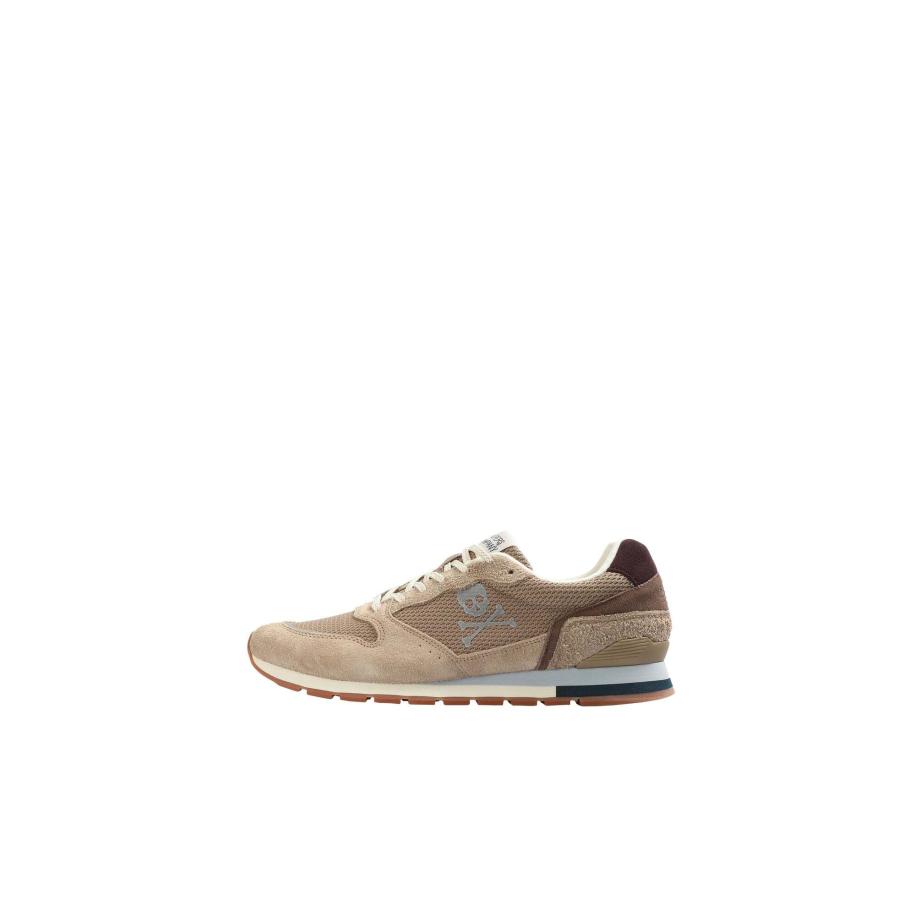 ScalperS Scalpers Sneakers laag Bryan beige / donkerbeige / zwart -