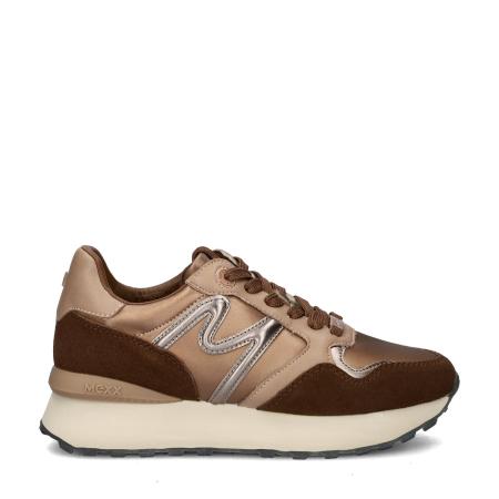 Mexx Juju lage sneakers Bruin 470206