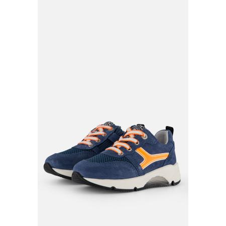 Develab Sneakers blauw Leer