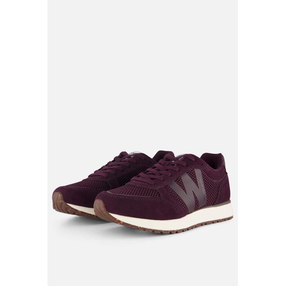 Woden Ronja Icon Sneakers paars Suede Paars