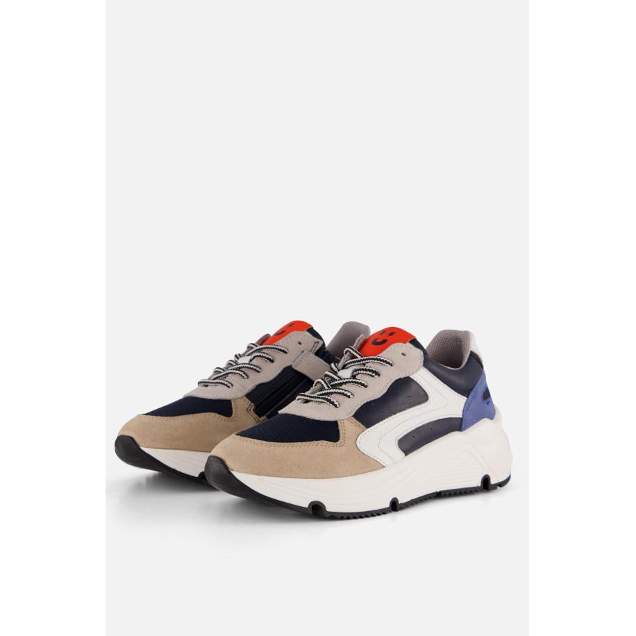 Muyters Sneakers beige Leer Bruin