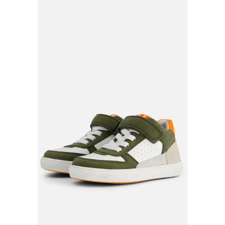 Muyters Velcro Sneakers groen Leer