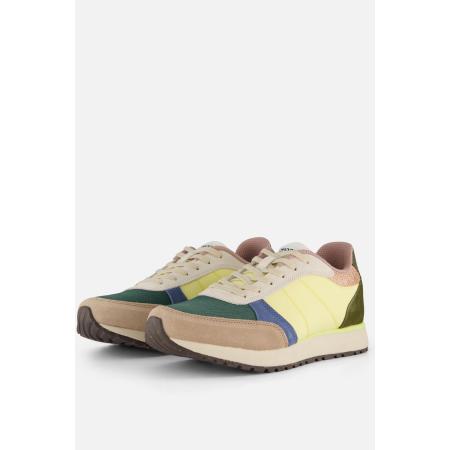 Woden Ronja Sneakers geel Leer